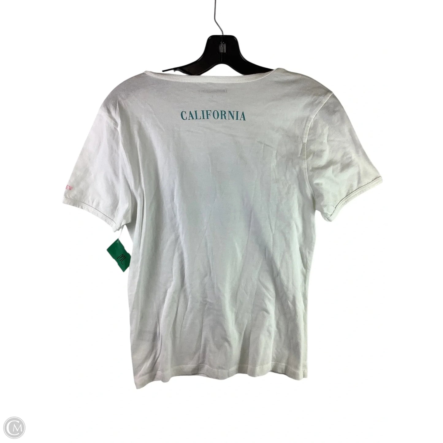 Top Short Sleeve By J. Crew In White, Size: S