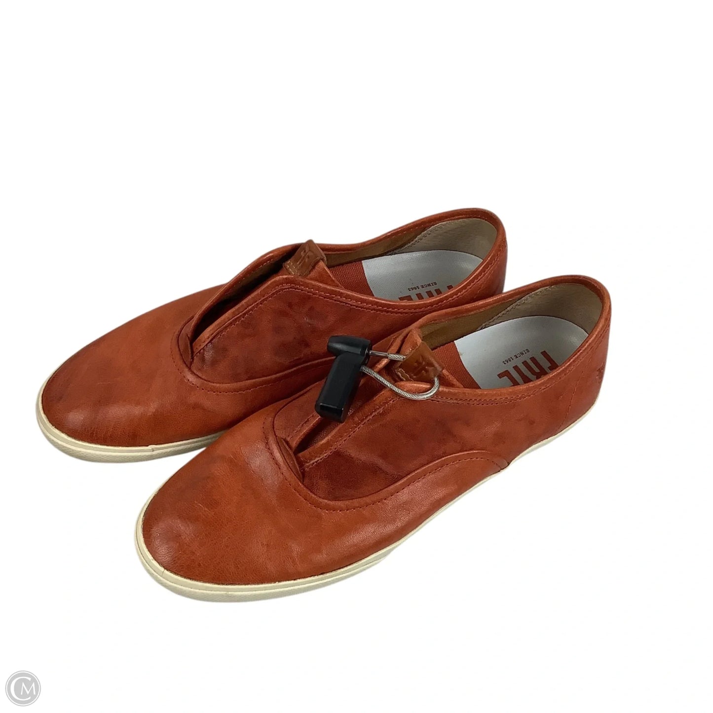 Shoes Designer By Frye In Orange, Size: 9.5