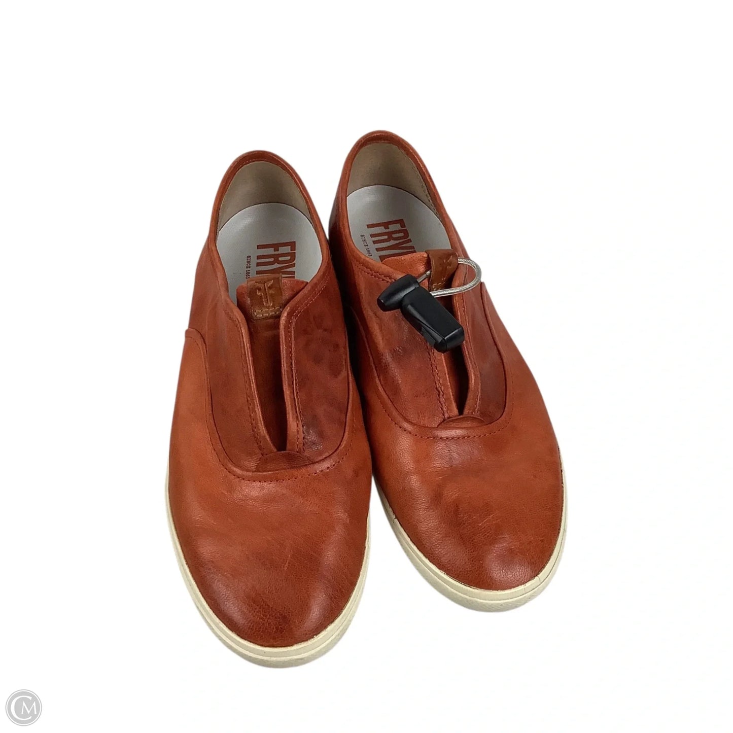 Shoes Designer By Frye In Orange, Size: 9.5