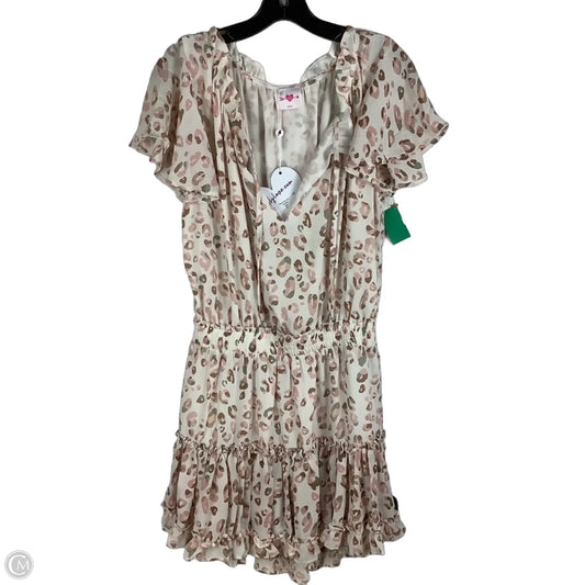 Dress Casual Short By Buddy Love In Animal Print, Size: M