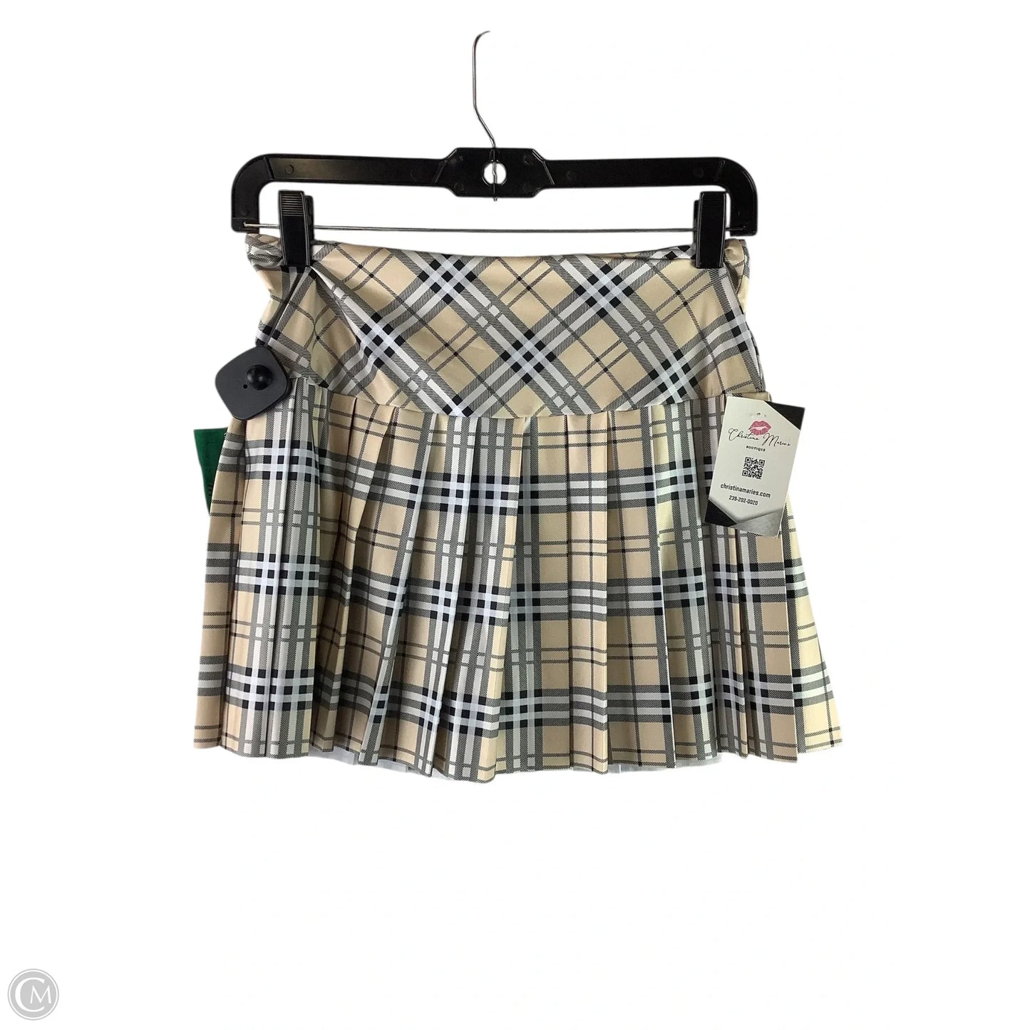 Skirt Mini & Short By Clothes Mentor In Plaid Pattern, Size: S