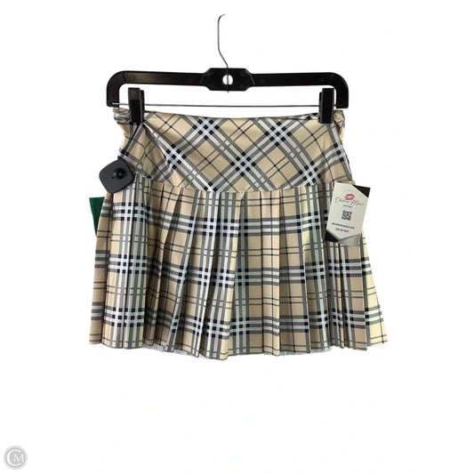 Skirt Mini & Short By Clothes Mentor In Plaid Pattern, Size: S
