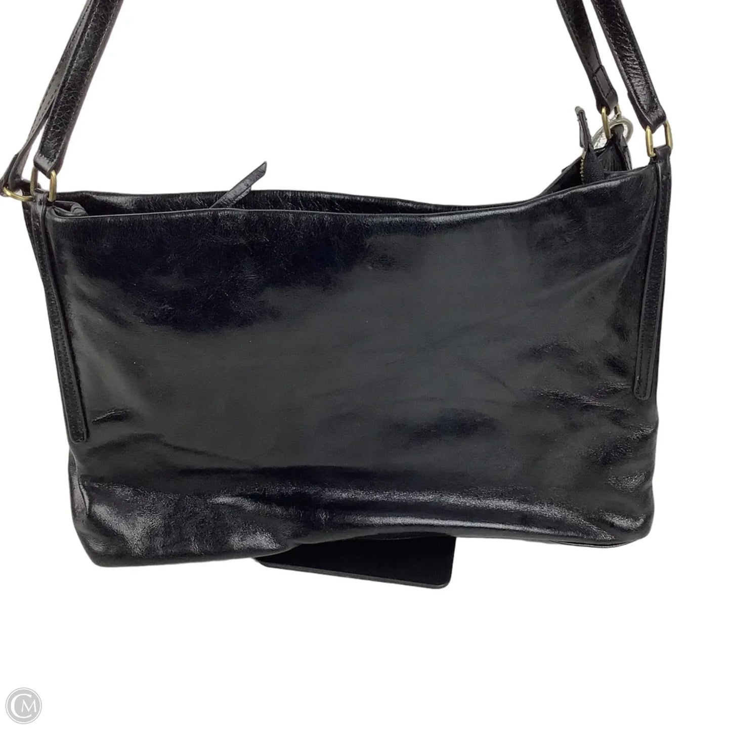 Handbag Leather By Hobo Intl, Size: Medium