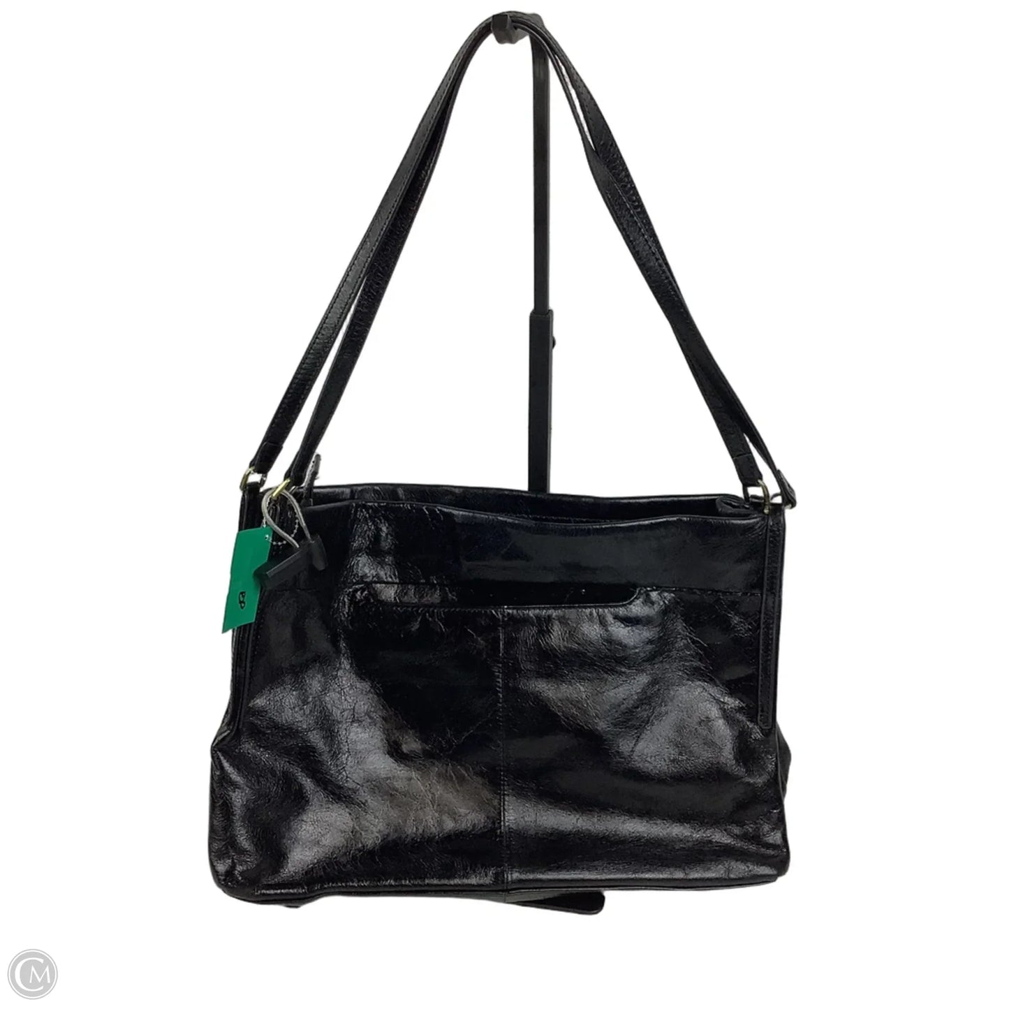 Handbag Leather By Hobo Intl, Size: Medium