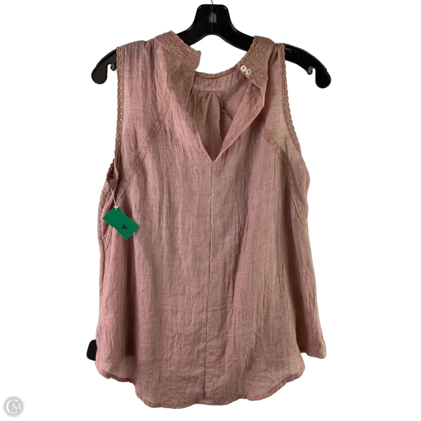 Top Sleeveless By Umgee In Pink, Size: S