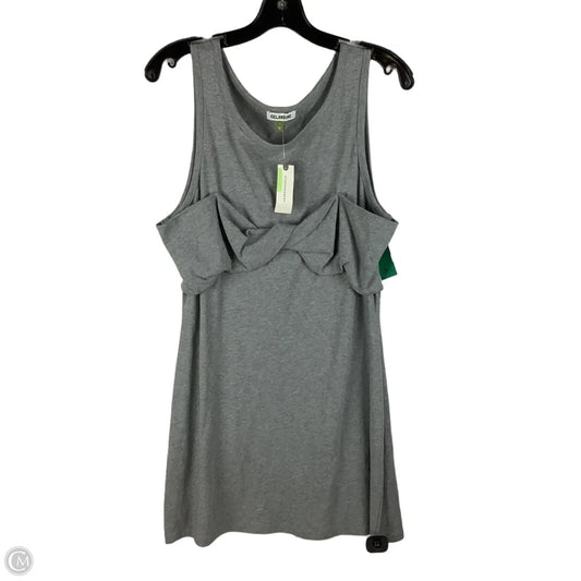 Dress Casual Short By Anthropologie In Grey, Size: L