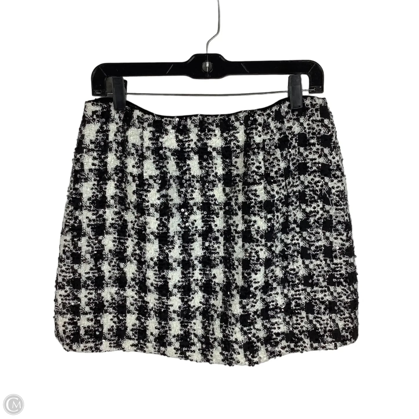 Skirt Mini & Short By Antonio Melani In Black & White, Size: 6