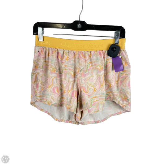 Athletic Shorts By Outdoor Voices In Pink, Size: S