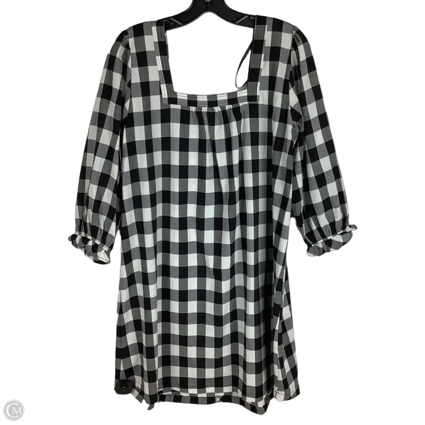 Dress Casual Short By Mudpie In Black & White, Size: S