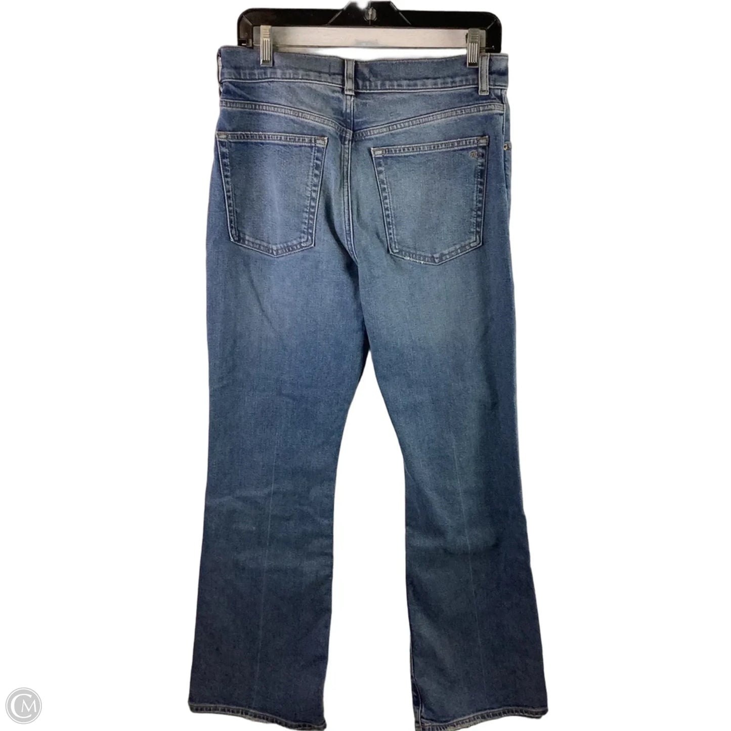 Jeans Flared By Madewell In Blue Denim, Size: 8 (29)