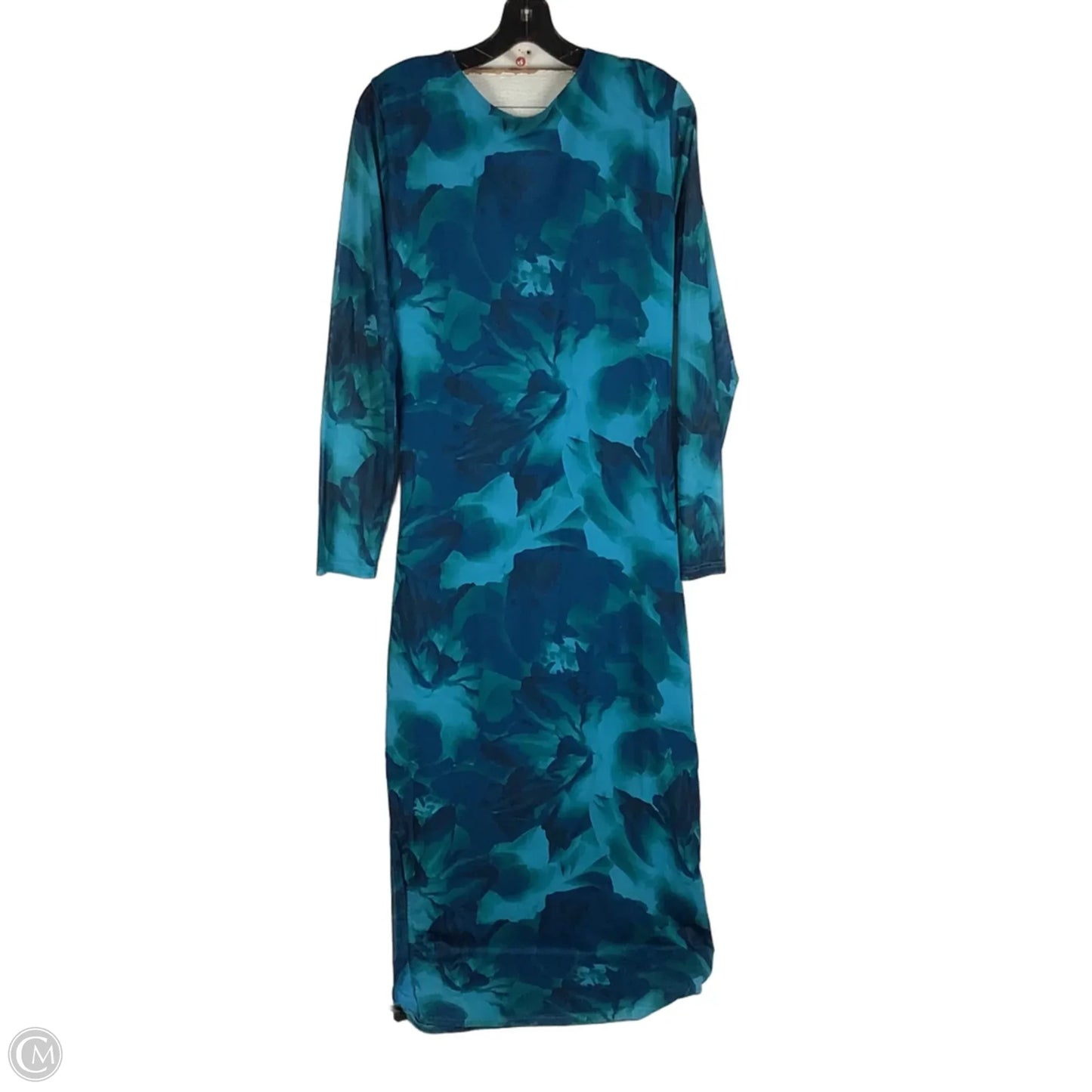 Dress Casual Maxi By Prettygarden In Blue, Size: Xl
