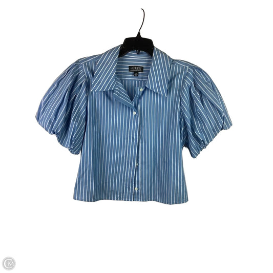Top Short Sleeve By J. Crew In Blue, Size: M