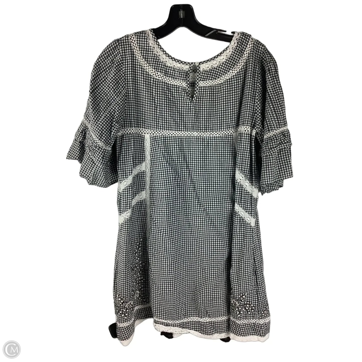 Dress Casual Short By Free People In Plaid Pattern, Size: M