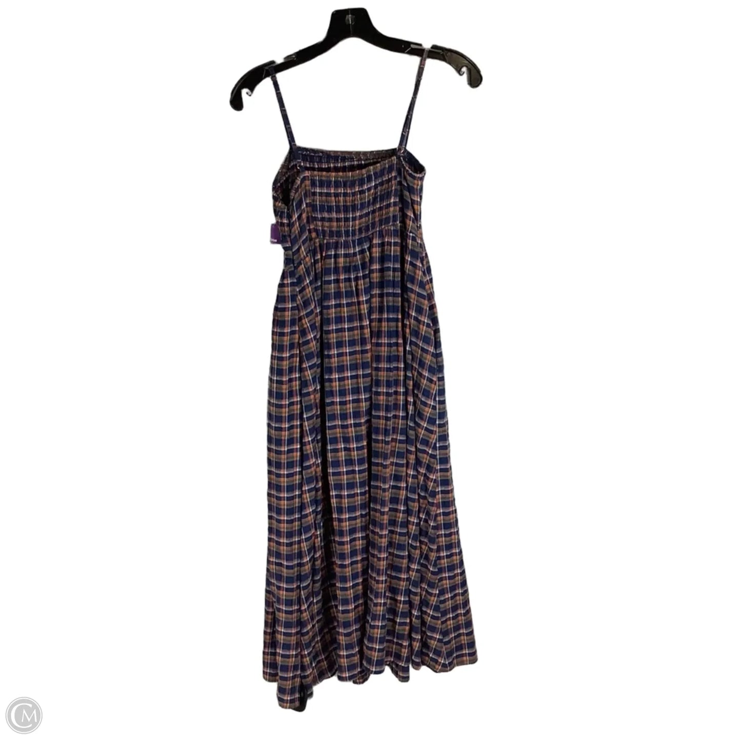 Dress Casual Maxi By Pilcro In Plaid Pattern, Size: Xs