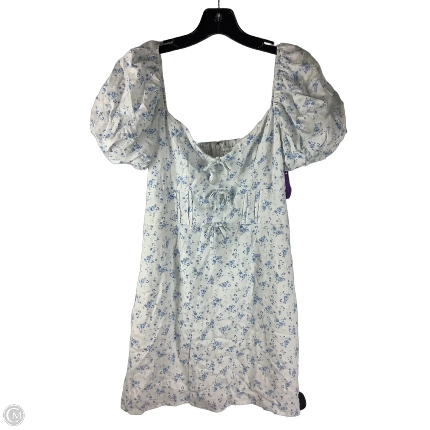 Dress Party Short By Altard State In Blue & White, Size: S