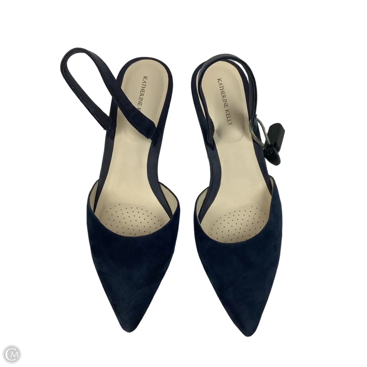 Shoes Heels Kitten By Clothes Mentor In Blue, Size: 8