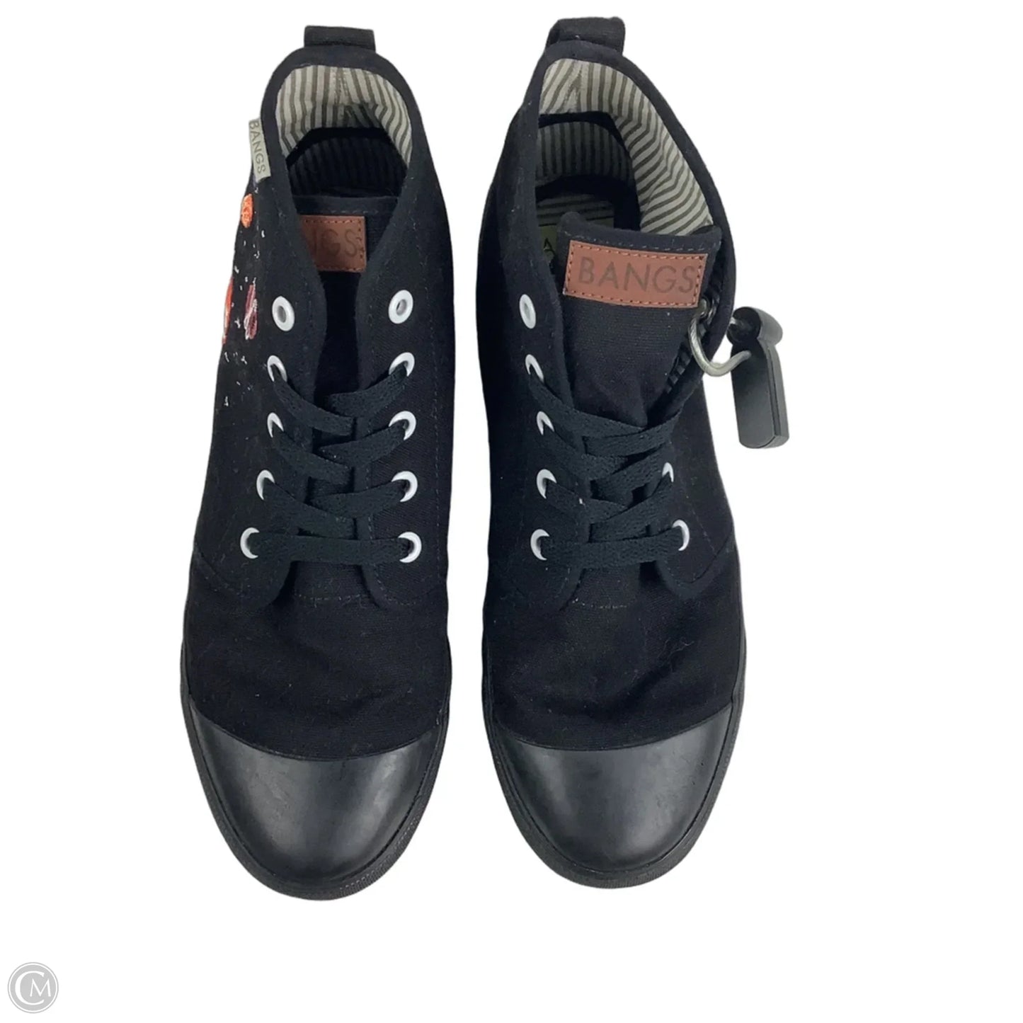 Shoes Sneakers By Clothes Mentor In Black, Size: 8