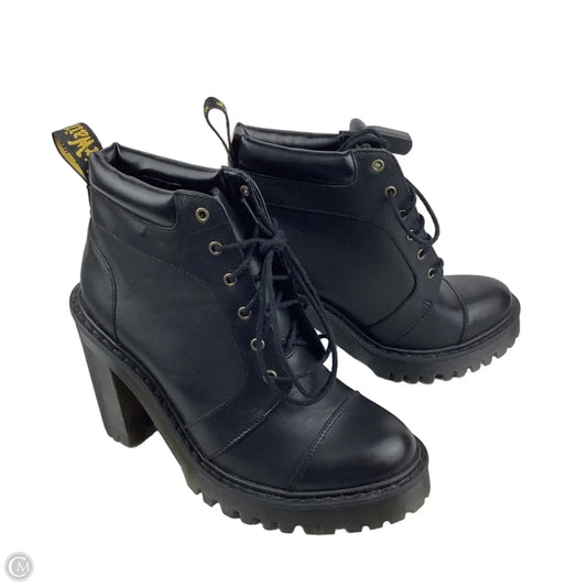 Boots Ankle Heels By Dr Martens In Black, Size: 7
