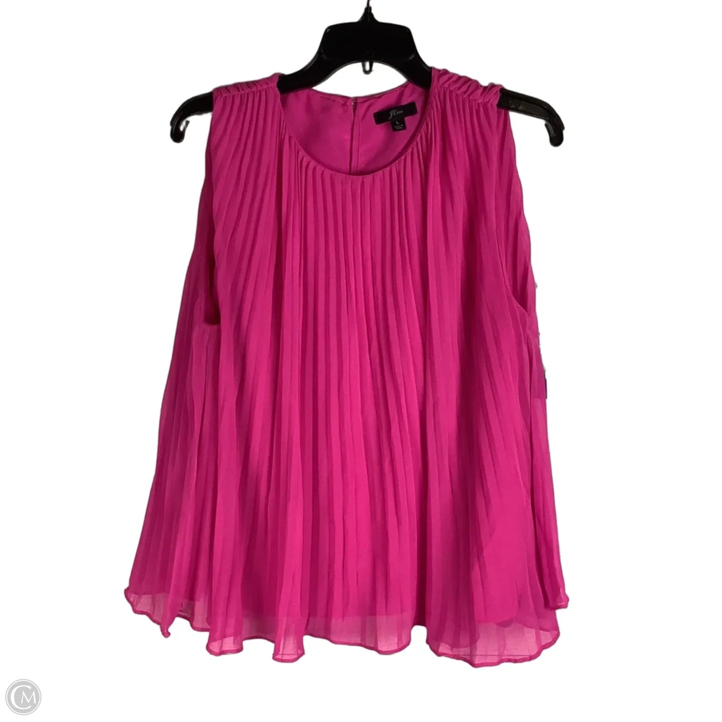 Top Sleeveless By J. Crew In Pink, Size: L