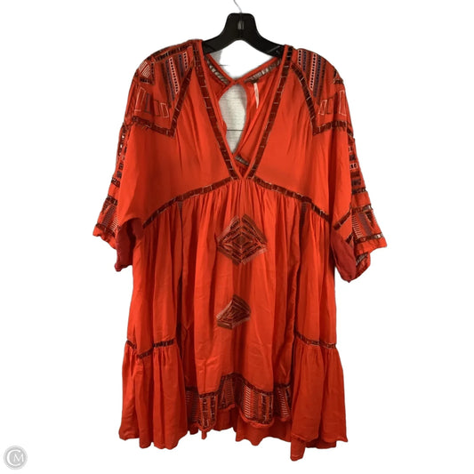 Dress Casual Short By Free People In Orange, Size: S