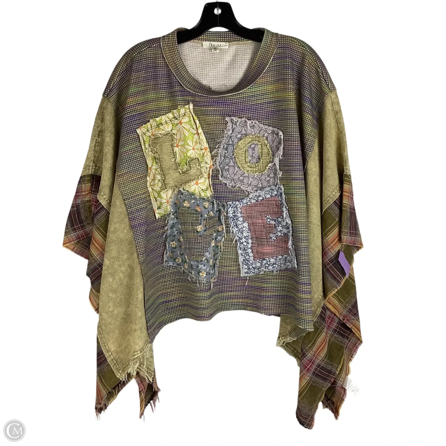 Top Short Sleeve By Oli & Hali In Green, Size: M