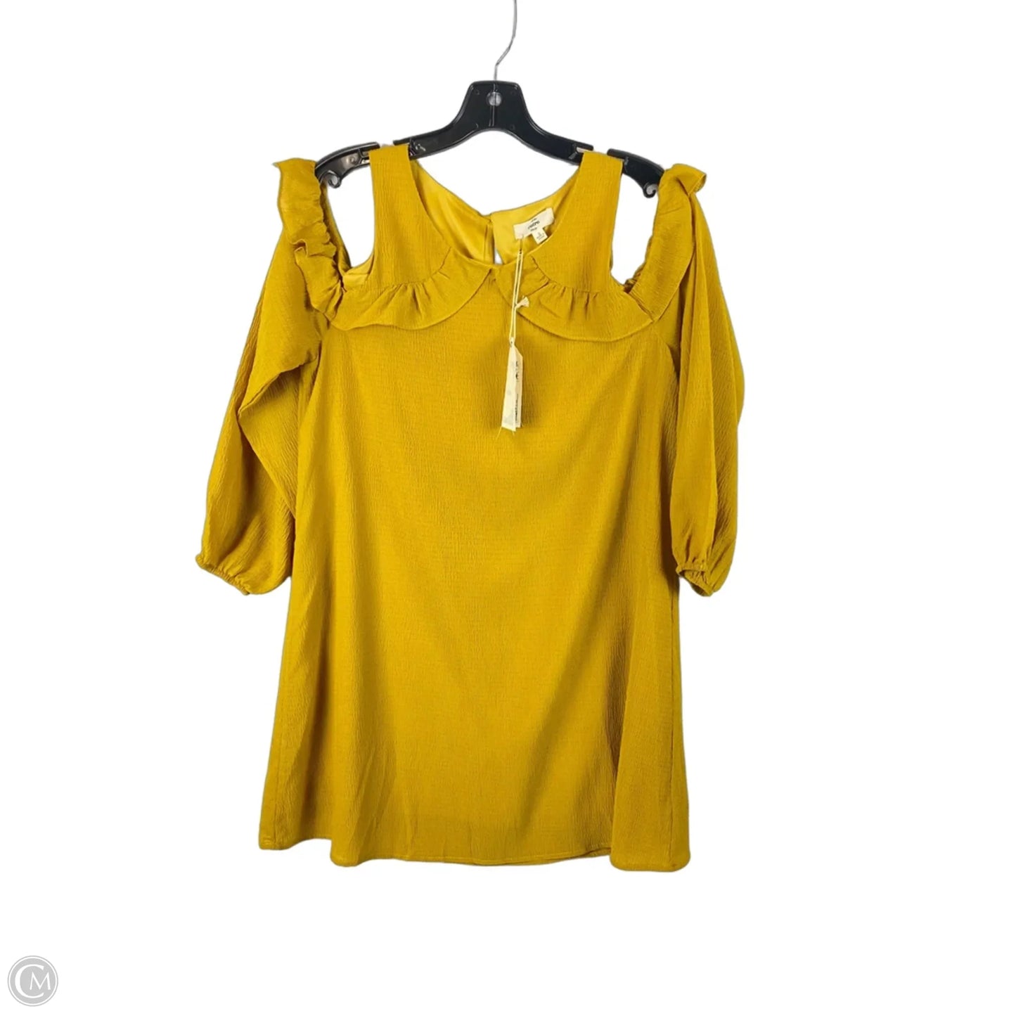 Dress Casual Short By Entro In Yellow, Size: S