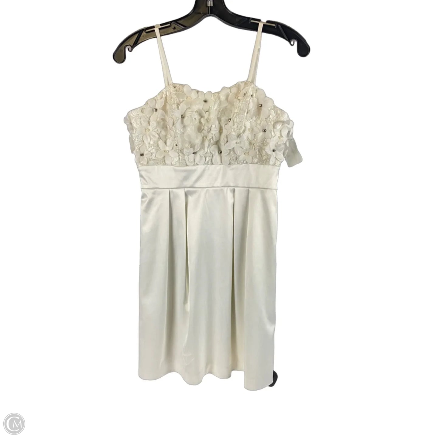 Dress Party Short By Eliza J In White, Size: 2