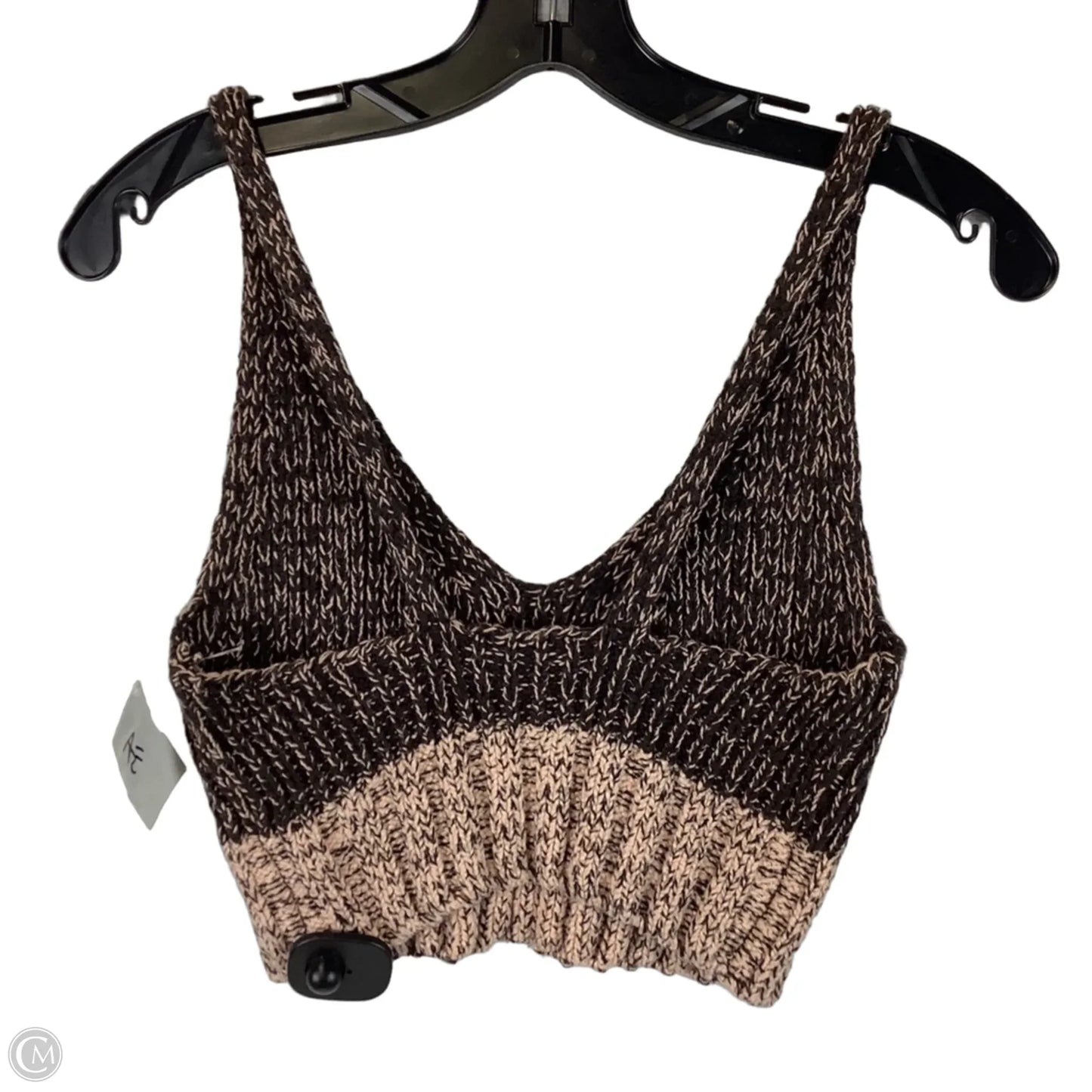 Top Sleeveless By Free People In Brown & Pink, Size: Xs