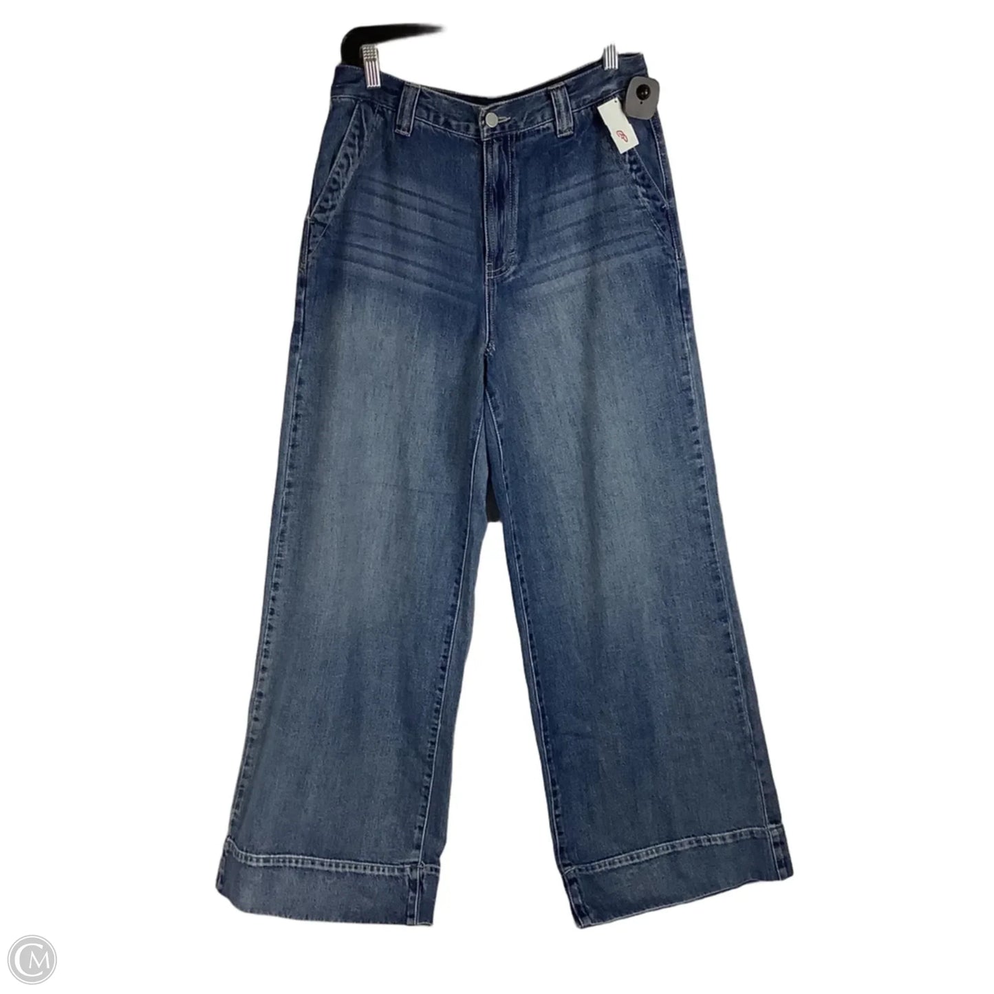 Jeans Wide Leg By Habitual In Blue Denim, Size: 6