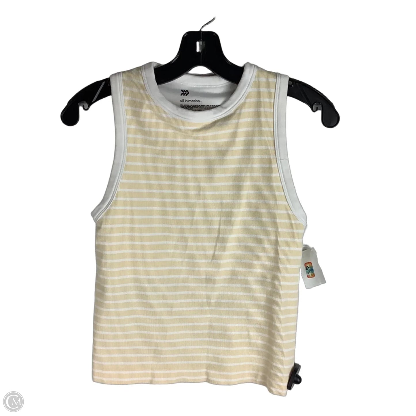 Top Sleeveless By All In Motion In Yellow, Size: L