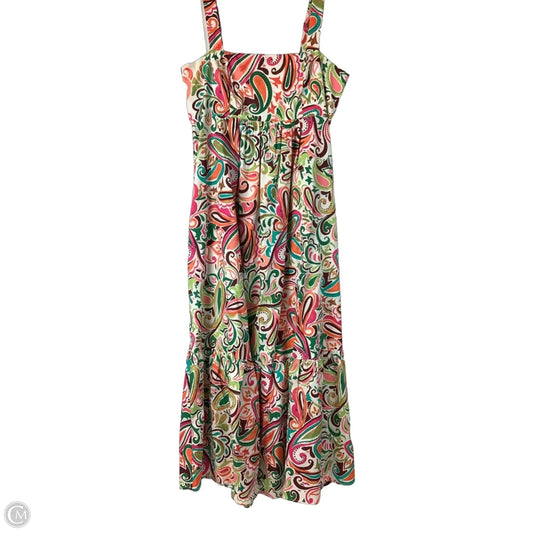 Dress Casual Maxi By London Times In Multi-colored, Size: 10