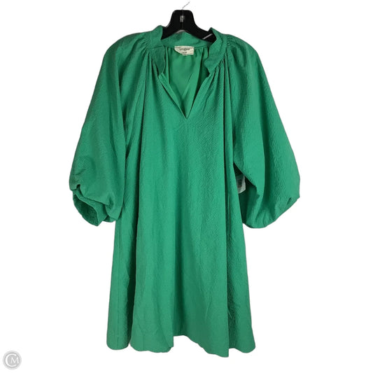 Dress Party Short By Umgee In Green, Size: L