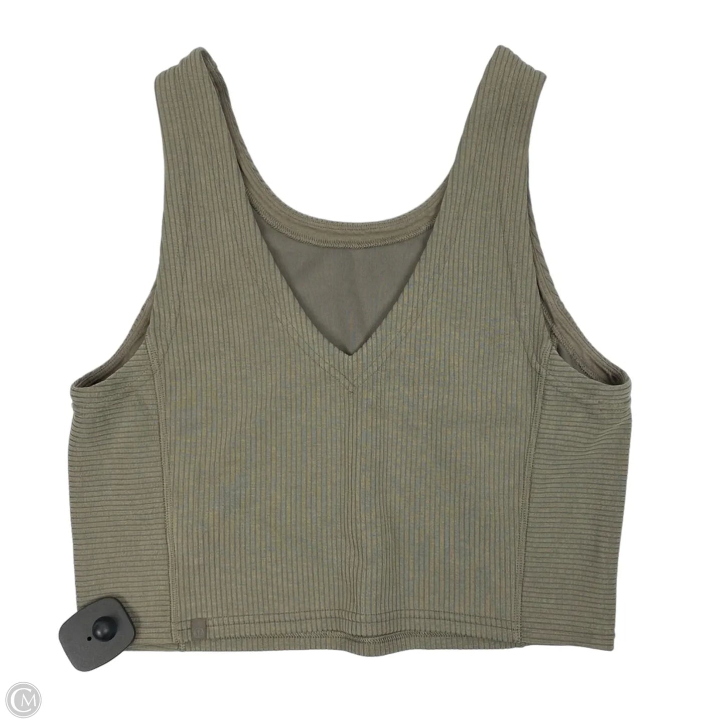 Athletic Tank Top By Lululemon In Green, Size: 10