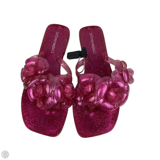 Sandals Flats By Jeffrey Campbell In Pink, Size: 8