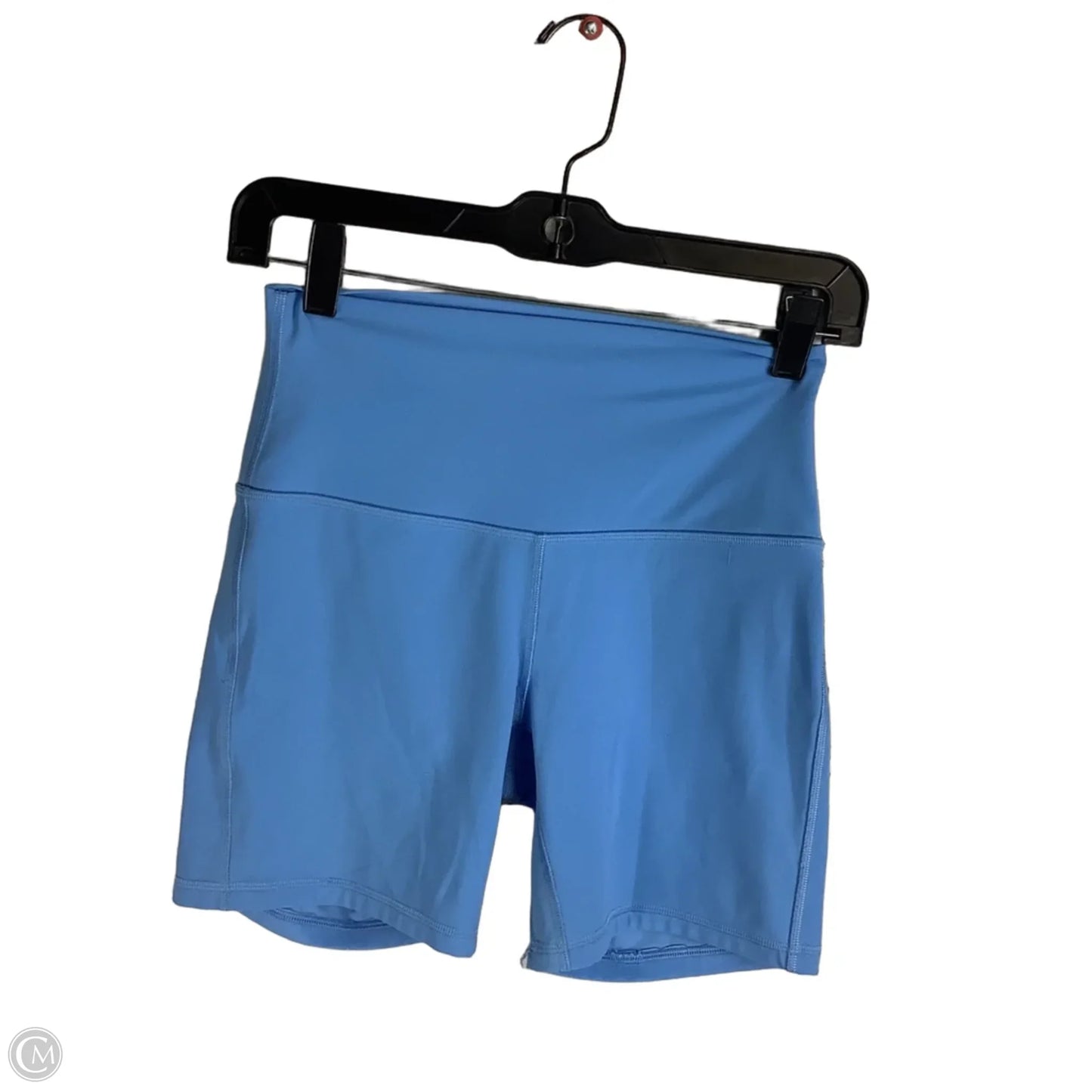 Athletic Shorts By Lululemon In Blue, Size: 6