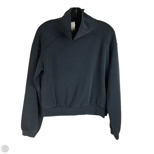 Athletic Sweatshirt Collar By Lululemon In Grey, Size: Xs
