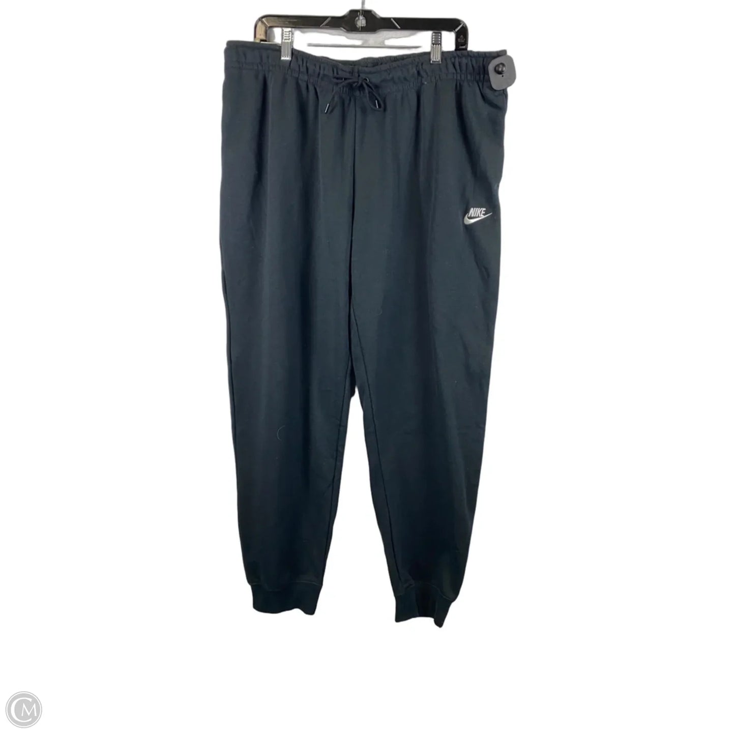Athletic Pants By Nike Apparel In Black, Size: Xl