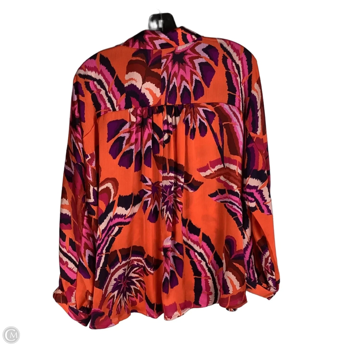 Top Long Sleeve By Jodifl In Orange, Size: M