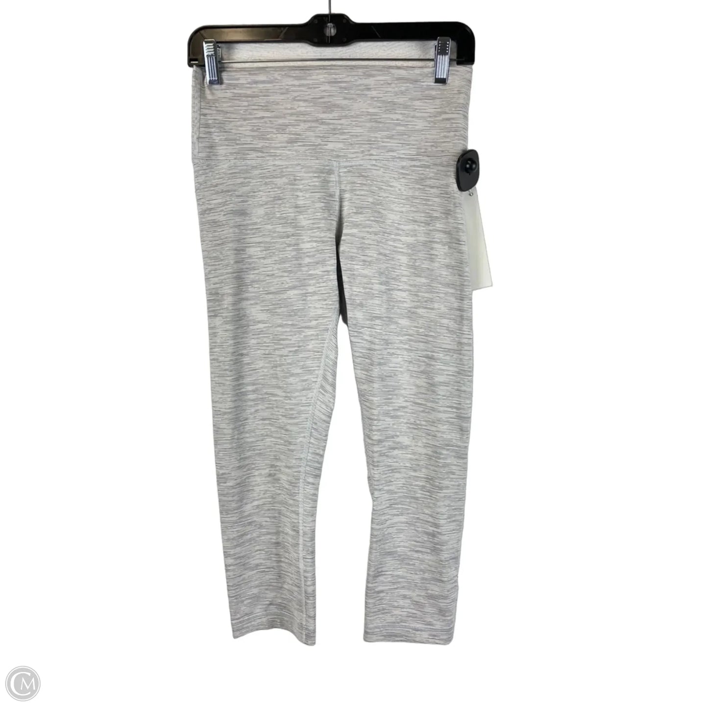 Athletic Capris By Lululemon In Grey, Size: 8
