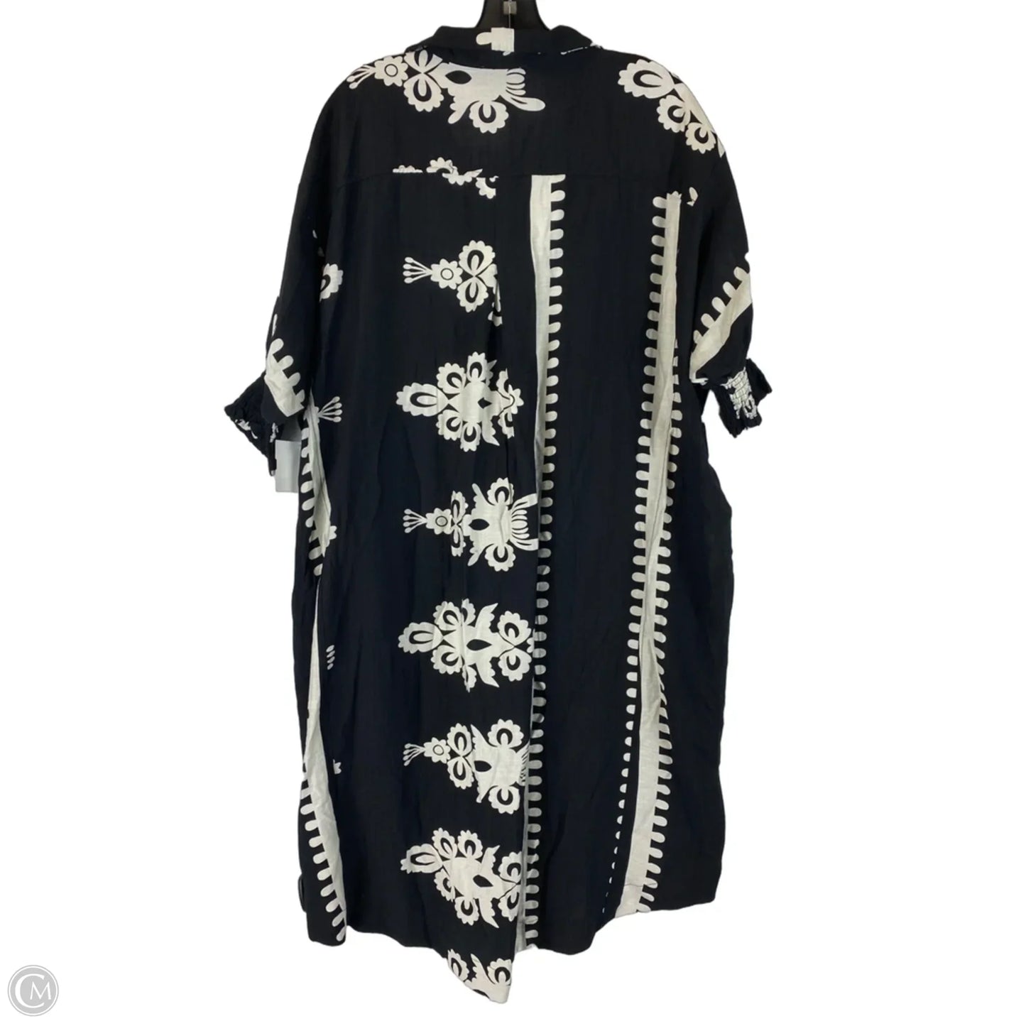 Dress Casual Midi By Umgee In Black & White, Size: S