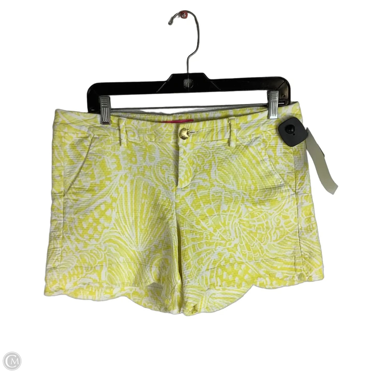 Shorts Designer By Lilly Pulitzer In Yellow, Size: 8
