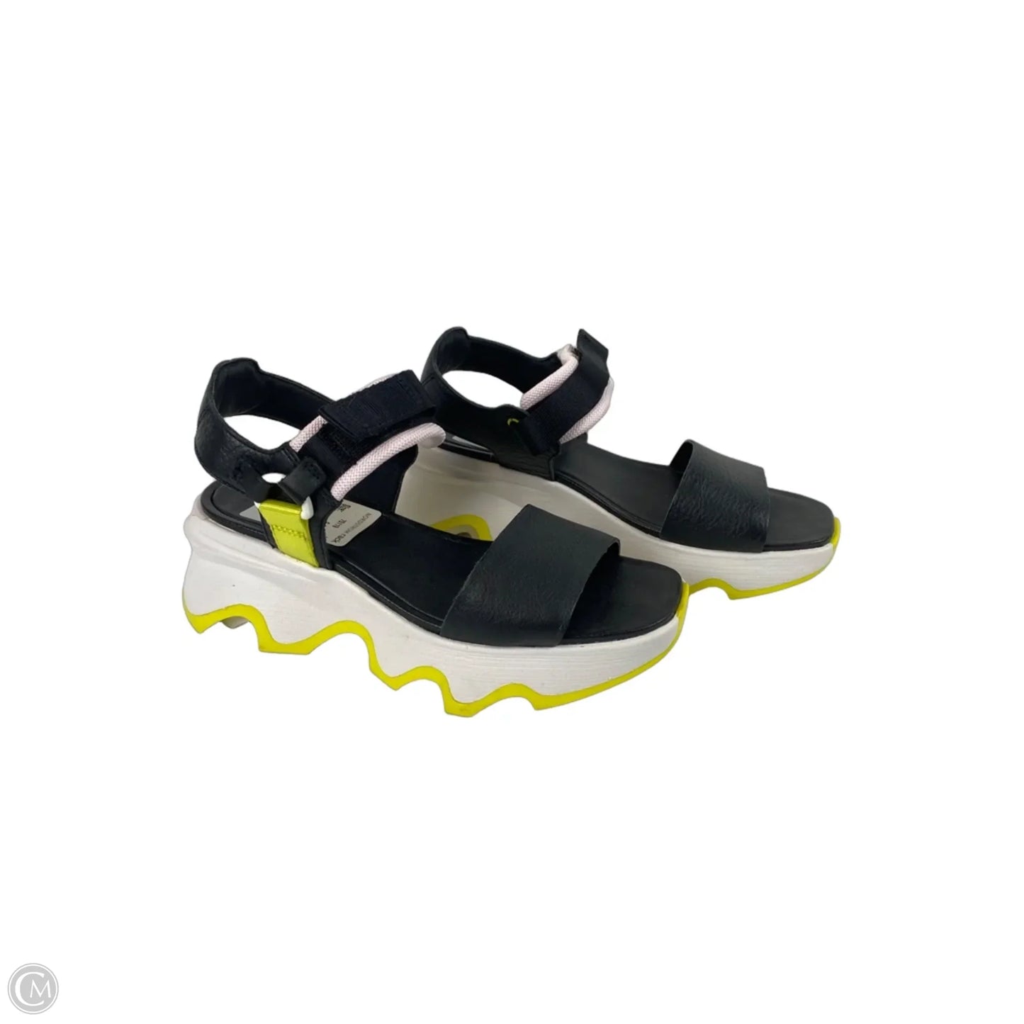 Sandals Heels Platform By Sorel In Black, Size: 6.5