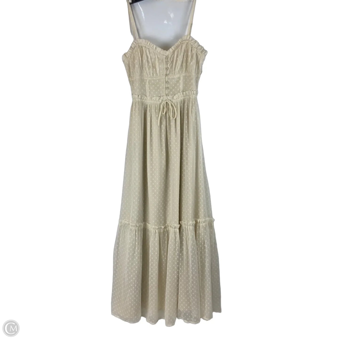 Dress Casual Maxi By Patrons Of Peace In Cream, Size: S