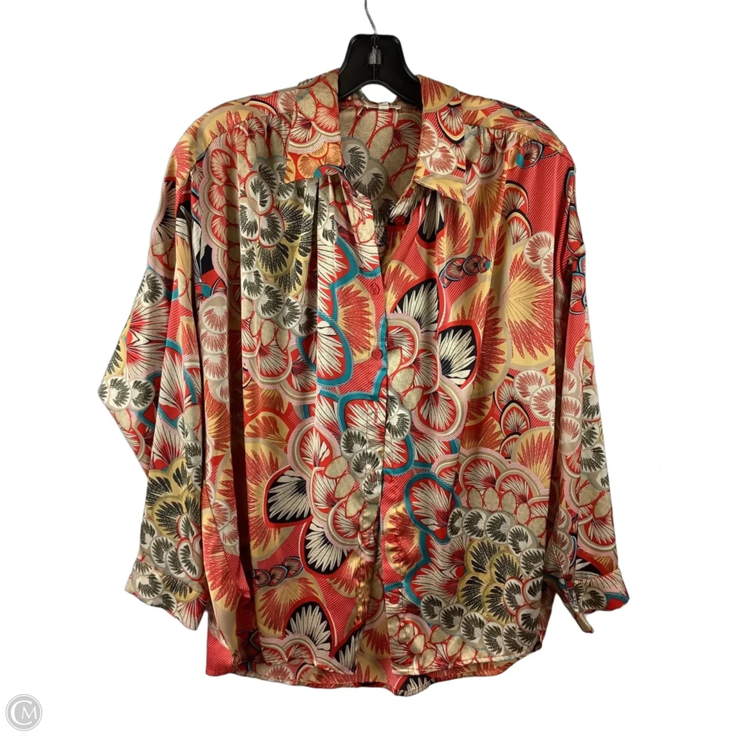 Top Long Sleeve By Jodifl In Red, Size: S