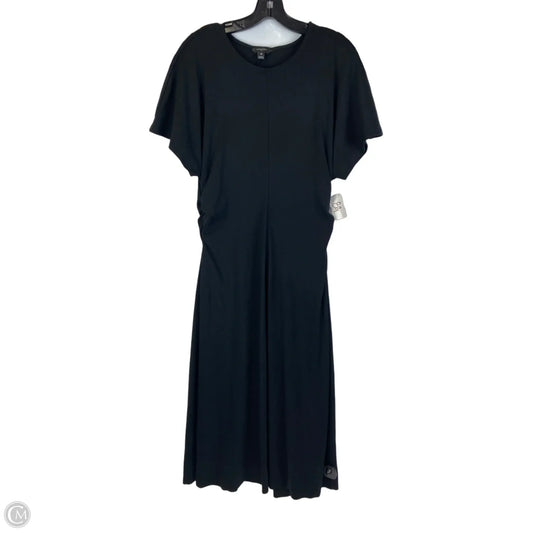 Dress Casual Maxi By Banana Republic In Black, Size: M