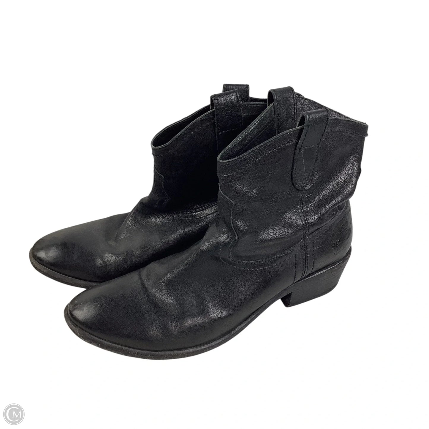 Boots Designer By Frye In Black, Size: 10