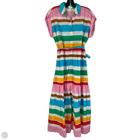 Dress Casual Maxi By J. Crew In Multi-colored, Size: 6