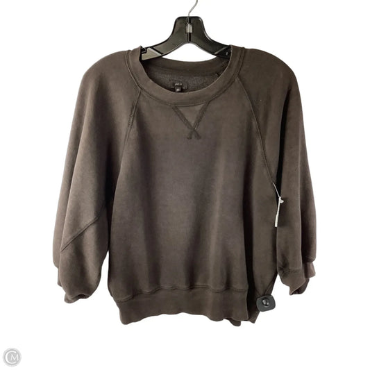 Sweatshirt Crewneck By Aerie In Brown, Size: M