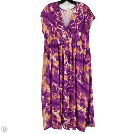 Dress Casual Maxi By She + Sky In Purple, Size: M