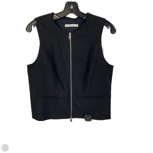 Vest Other By Abercrombie And Fitch In Black, Size: M